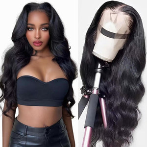 13x4 Body Wave HD Lace Front Wigs Human Hair Glueless Bob Wigs - Wigtrends