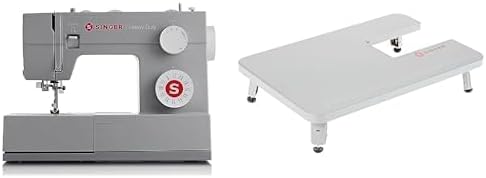 SINGER Heavy Duty 4423 High Speed Sewing Machine with Accessory Kit | Strong Motor With Enhanced Piercing Power, 97 Stitch Applications, Full Metal frame, 1-step Buttonhole & LED Light