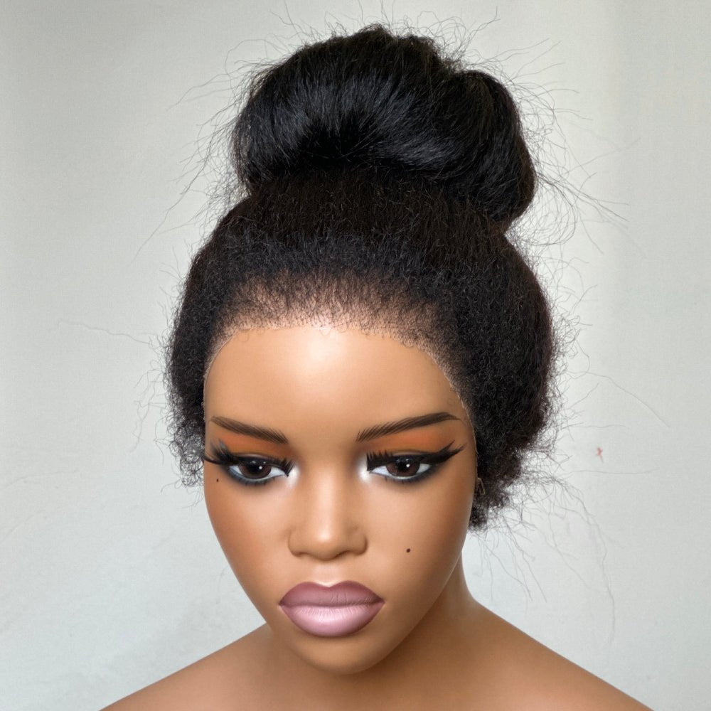 360 Lace Frontal Kinky Edges Ventilated Wig - Wigtrends