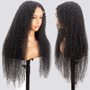 4*4 Lace Closure Jerry Curly Wigs - Wigtrends
