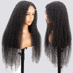 4*4 Lace Closure Jerry Curly Wigs - Wigtrends