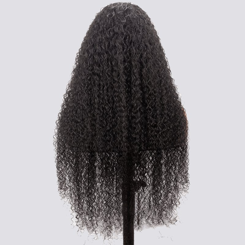 4*4 Lace Closure Jerry Curly Wigs - Wigtrends