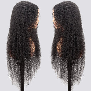 4*4 Lace Closure Jerry Curly Wigs - Wigtrends