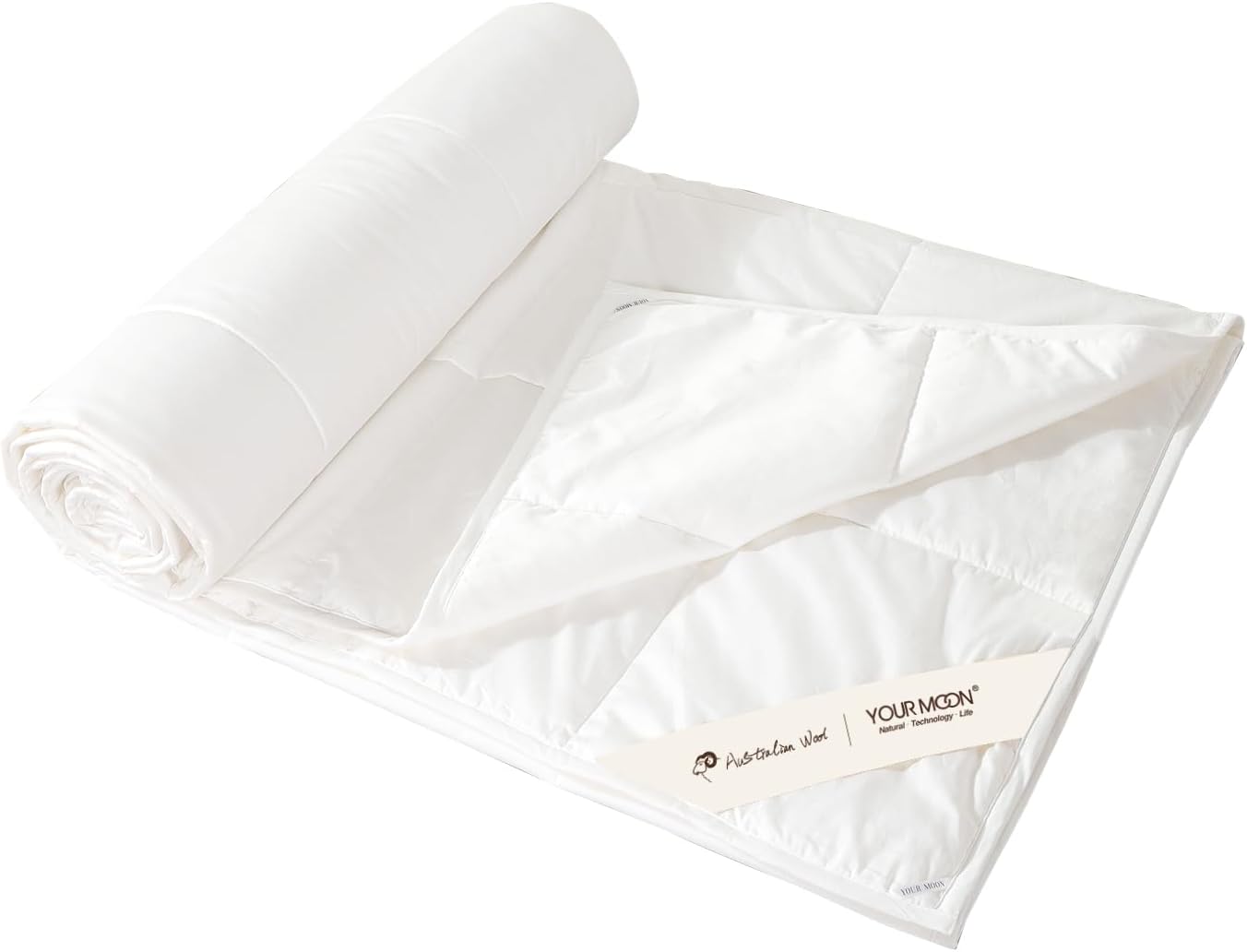 YOUR MOON Breathable Thin Comforter Duvet Insert