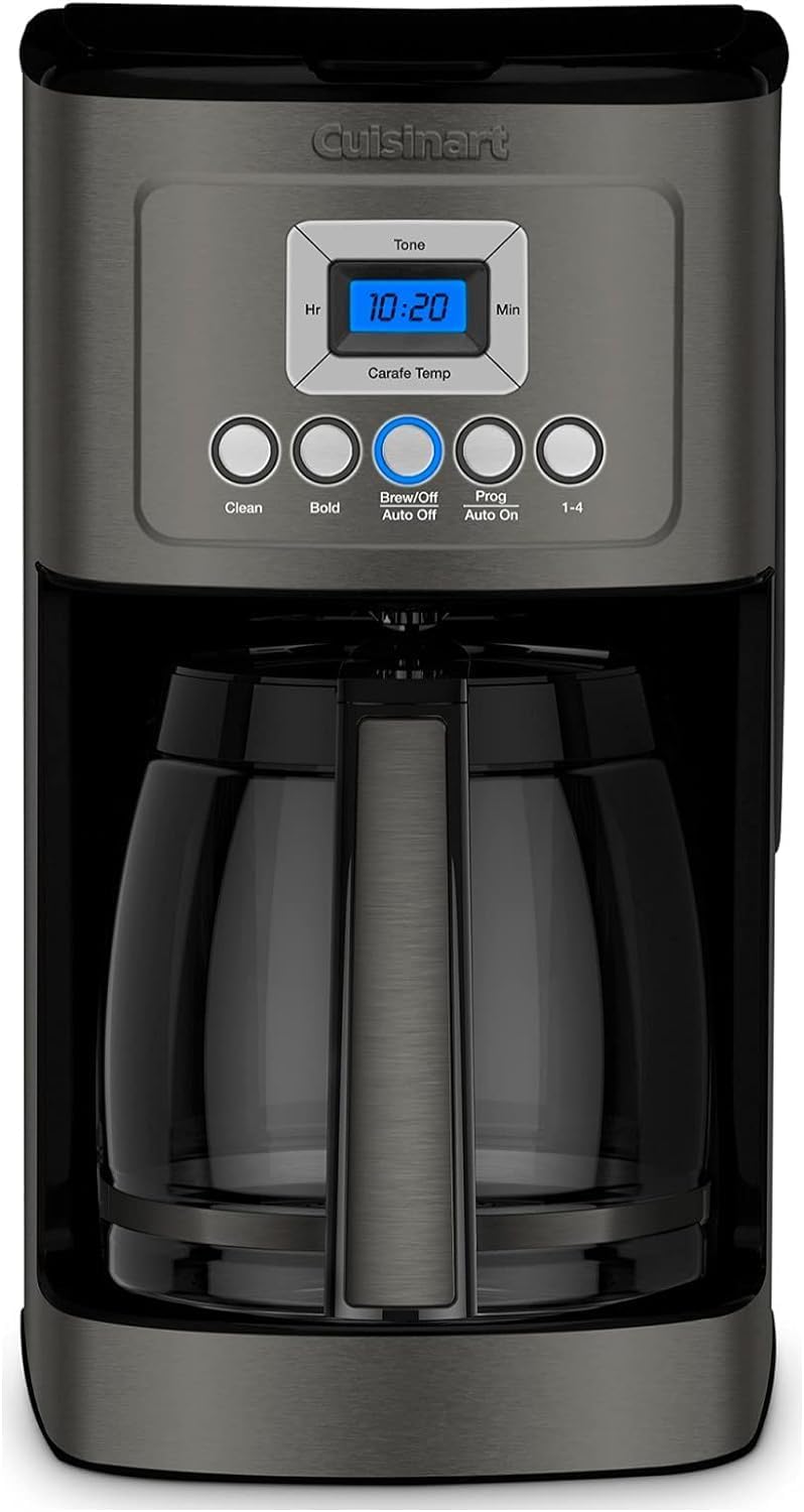 Cuisinart DCC-3200P1 Coffee Maker Fully Automatic with Brew Strength Control, 1-4 Cup Setting