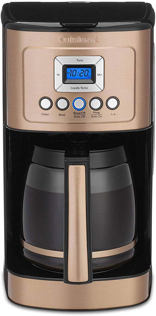 Cuisinart DCC-3200P1 Coffee Maker Fully Automatic with Brew Strength Control, 1-4 Cup Setting