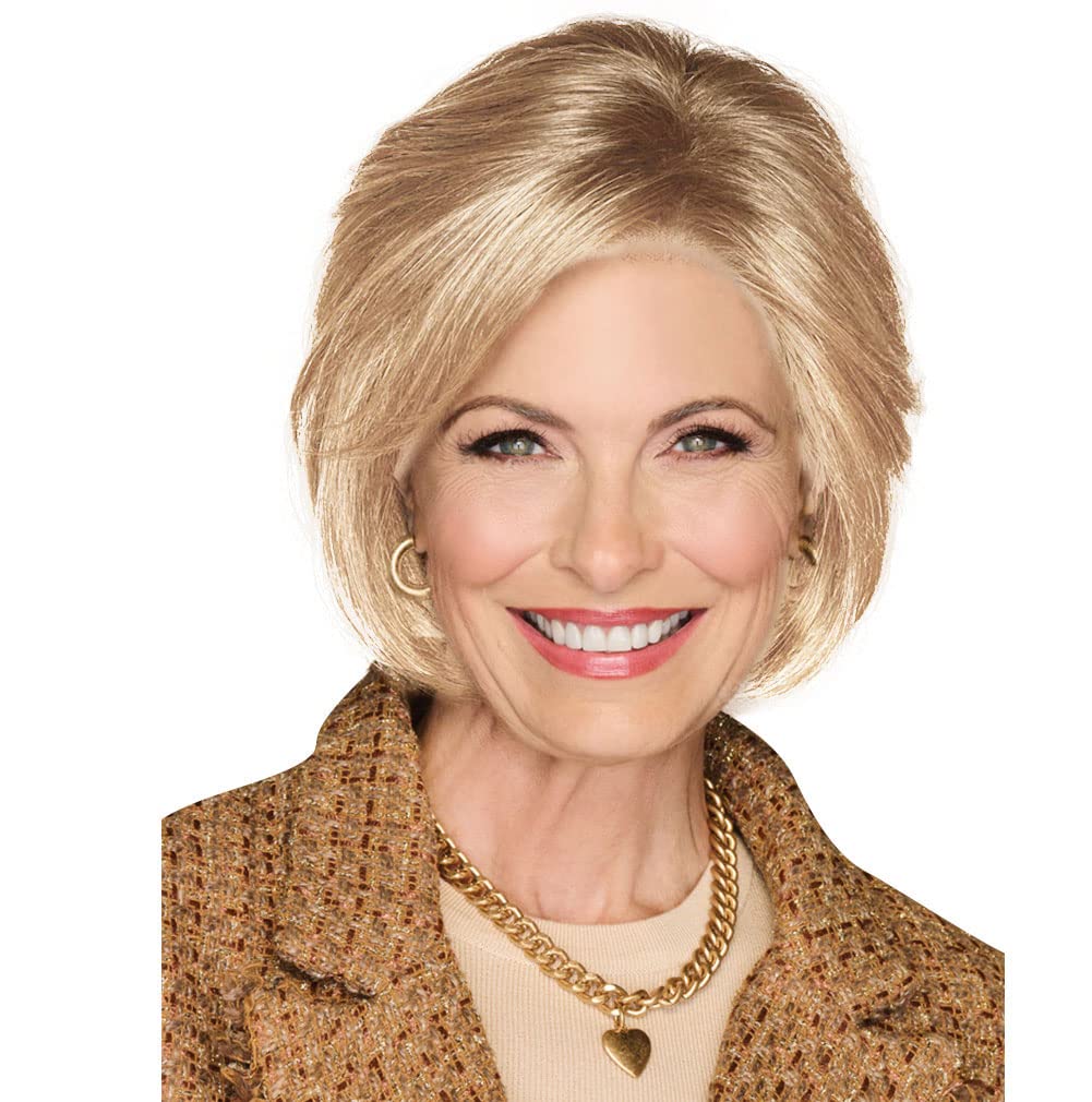 Bend The Rules Chin Length Boy Cut Wig Average Cap GL56-60 Sugared Silver Synthetic Hair