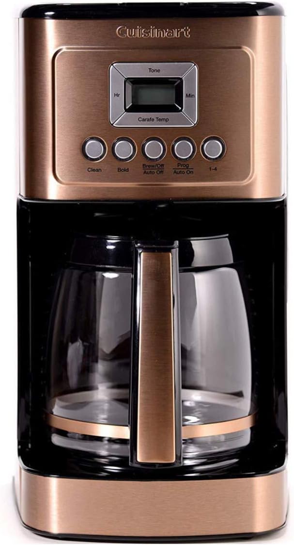 Cuisinart DCC-3200P1 Coffee Maker Fully Automatic with Brew Strength Control, 1-4 Cup Setting