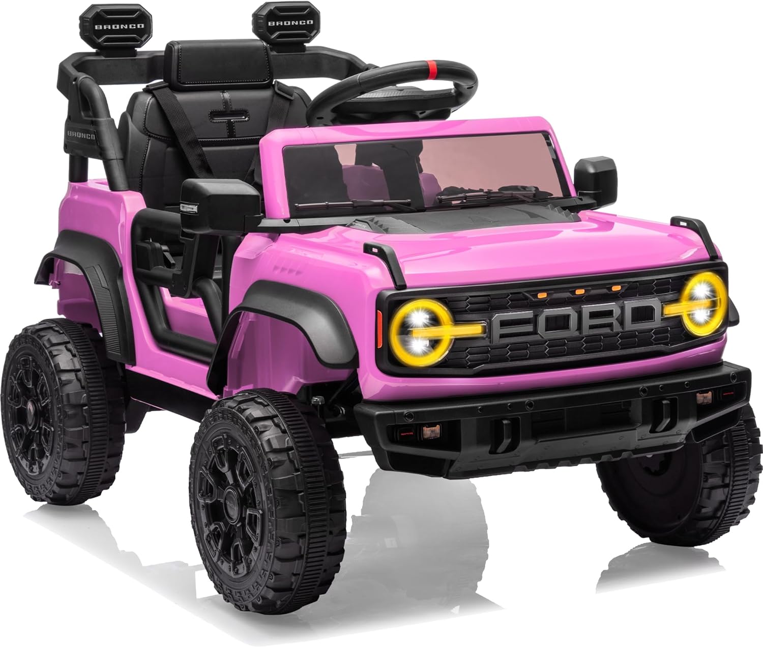 Ford Bronco Raptor Pink Ride on Truck Cars Toys