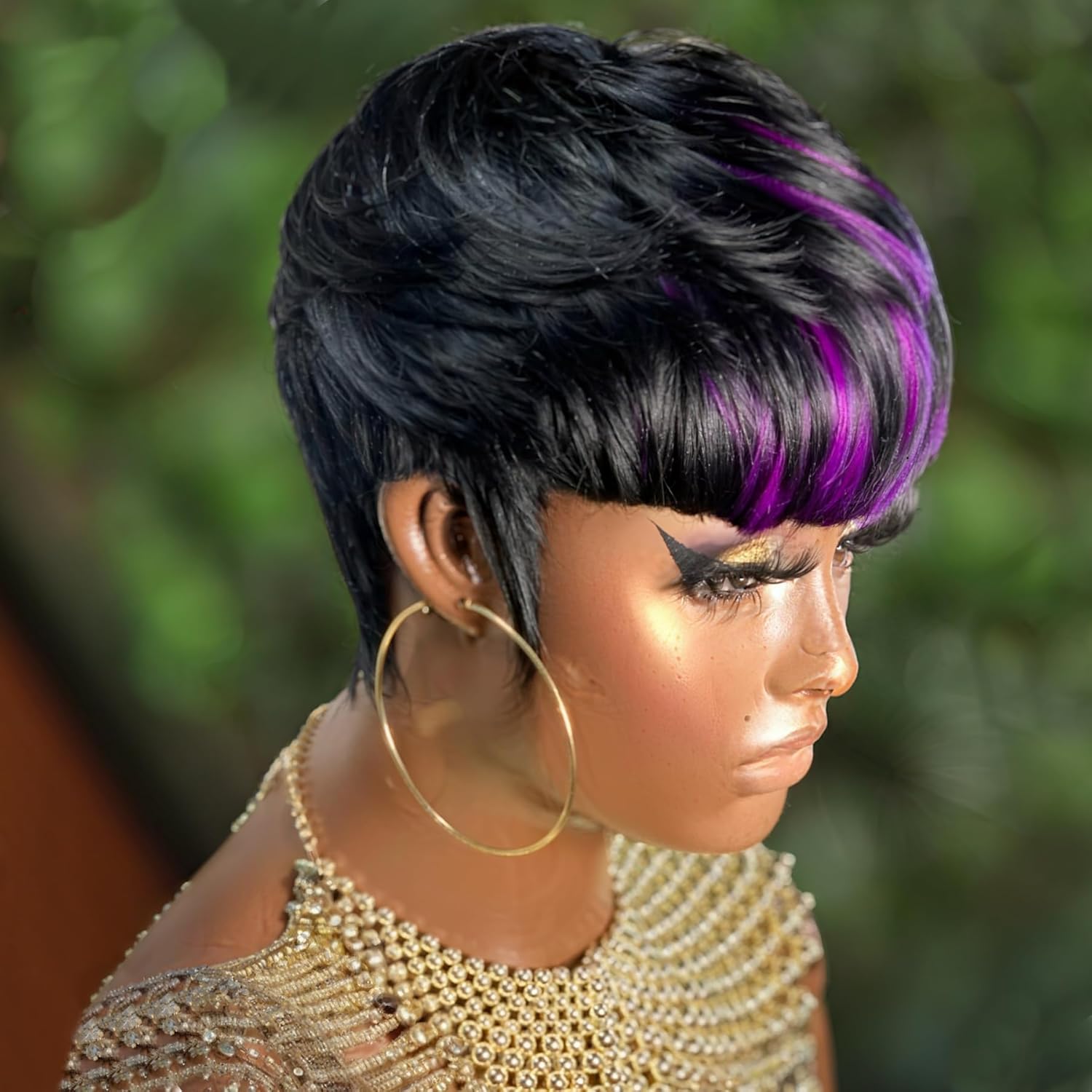 Pixie Cut Wigs for Black Women Human Hair Trend Colored Wigs Short Layered Pixie Wigs - Wigtrends