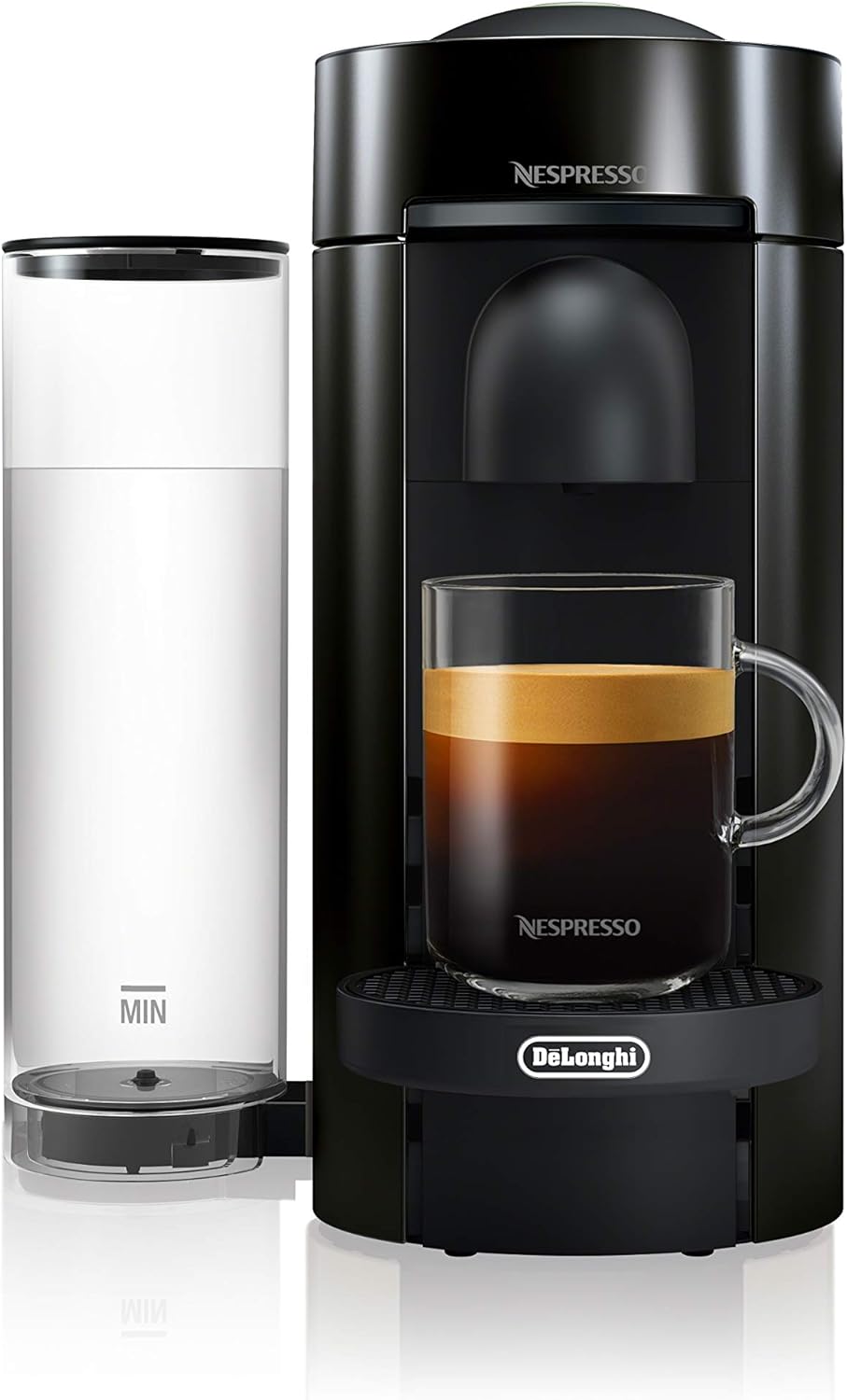 Nespresso Vertuo Plus Coffee and Espresso Maker by De'Longhi, Grey