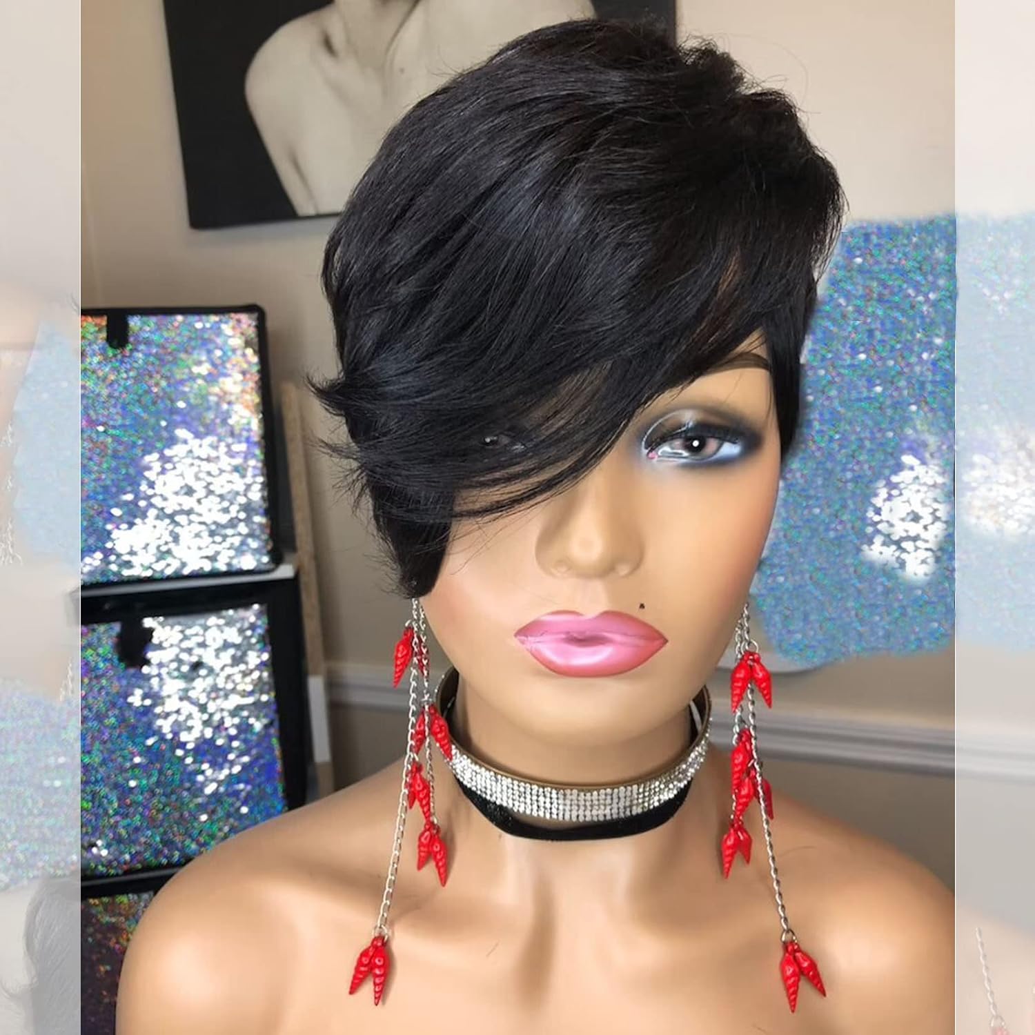 Pixie Cut Wigs for Black Women Human Hair Trend Colored Wigs Short Layered Pixie Wigs - Wigtrends