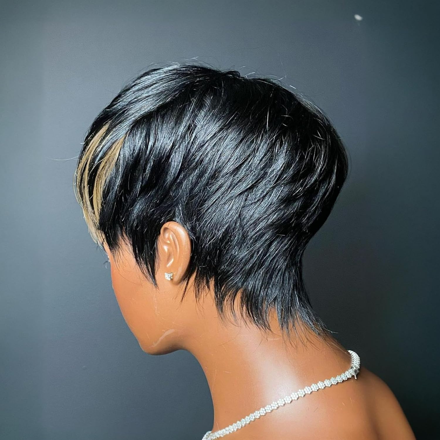 Pixie Cut Wigs for Black Women Human Hair Trend Colored Wigs Short Layered Pixie Wigs - Wigtrends