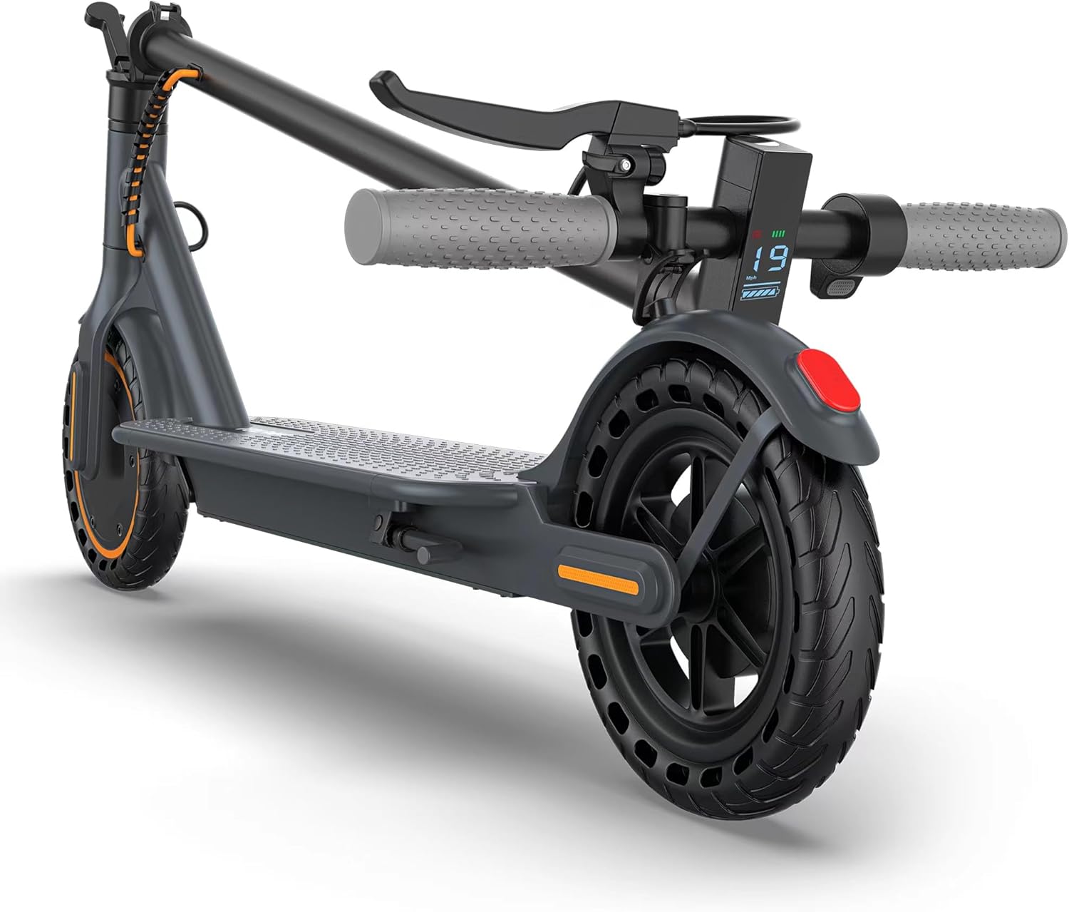 VOLPAM Electric Scooter, 350W/500W Powerful Motor, 8.5"/10" Solid Tires, 19/22Mph, 28/21/12 Miles Range,Dual Braking