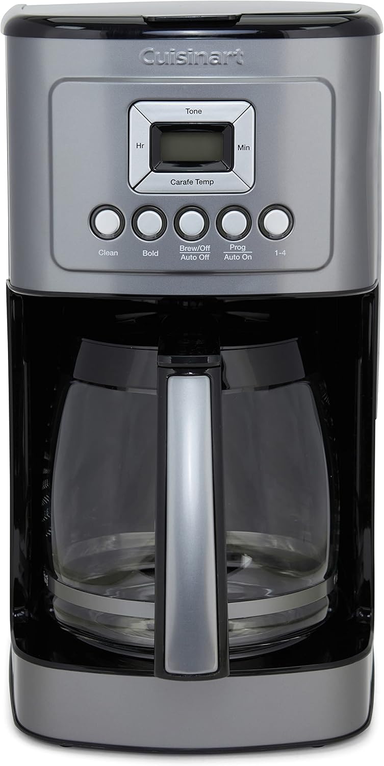 Cuisinart DCC-3200P1 Coffee Maker Fully Automatic with Brew Strength Control, 1-4 Cup Setting