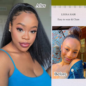 Salt and Pepper Drawstring Ponytail Gray wigs Hair Extensions - Wigtrends