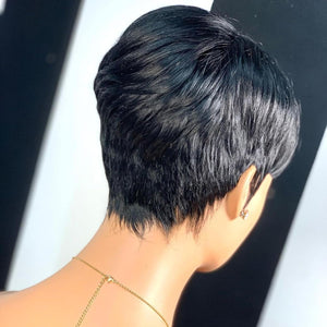 Pixie Cut Wigs for Black Women Human Hair Trend Colored Wigs Short Layered Pixie Wigs - Wigtrends