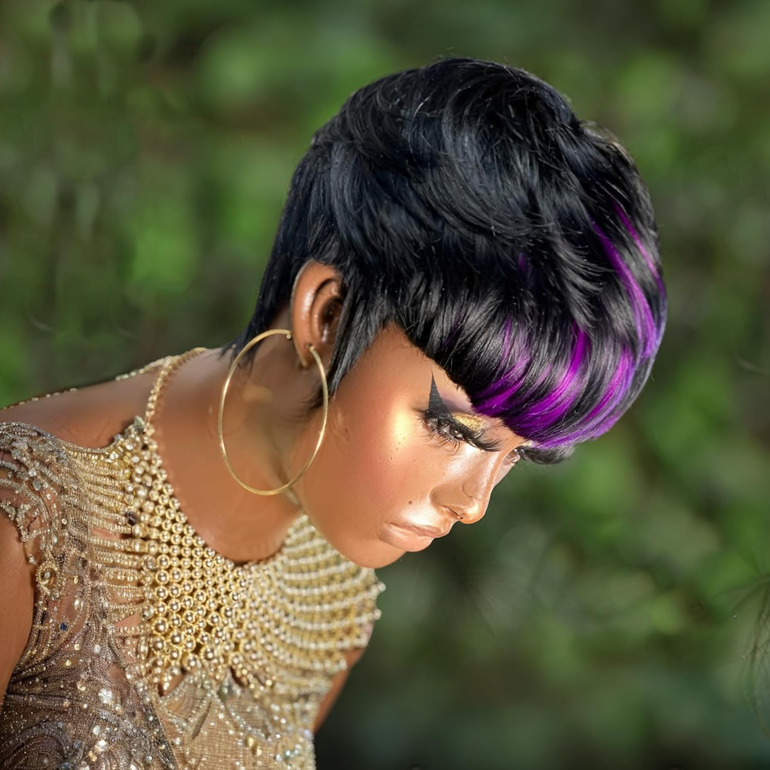 Pixie Cut Wigs for Black Women Human Hair Trend Colored Wigs Short Layered Pixie Wigs - Wigtrends
