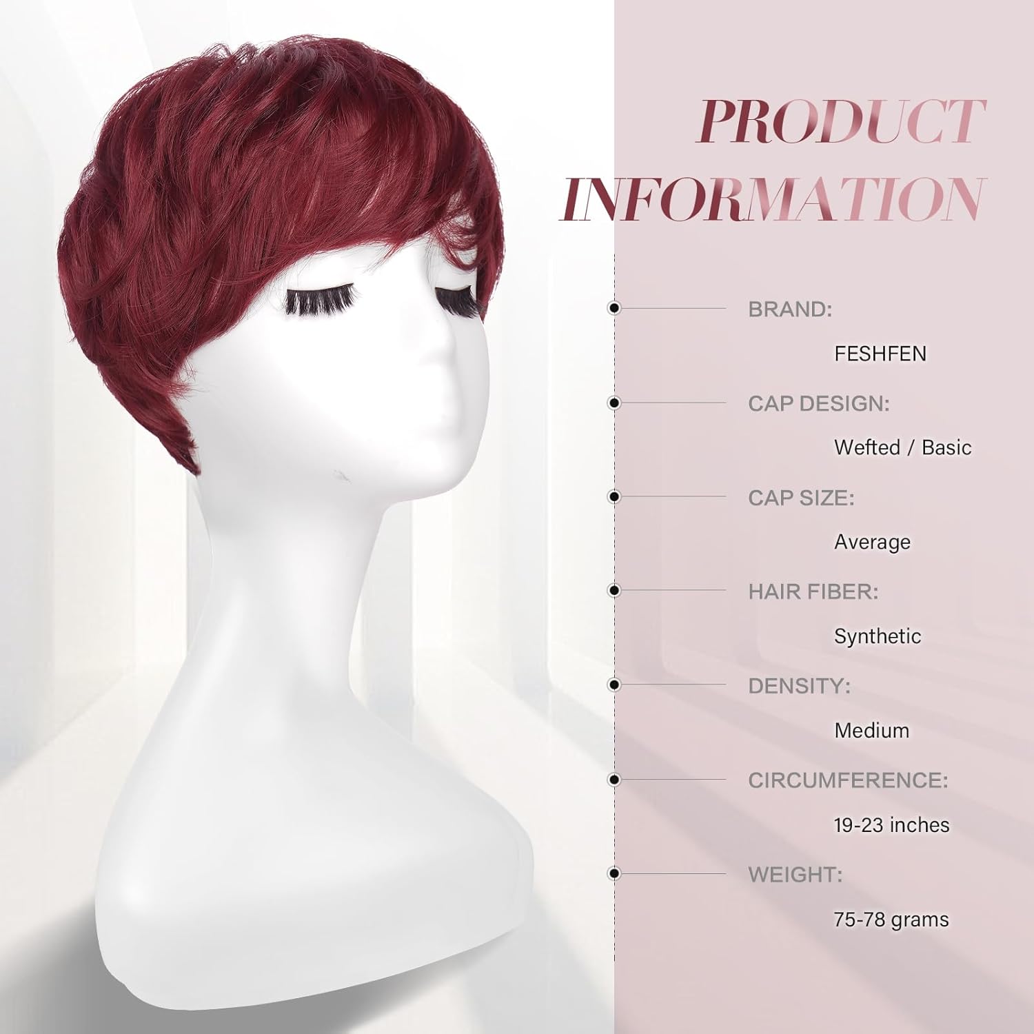 Salt and Pepper Human Hair Wigs Pixie Haircut Wig with Bangs Glueless Layered Wig Wavy Grey - Wigtrends