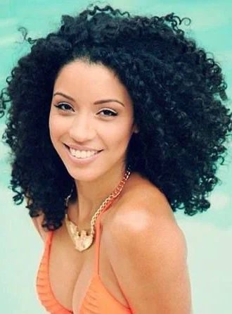 Afro Style Blonde Highlights Jerry Curly Bob Wigs - Wigtrends