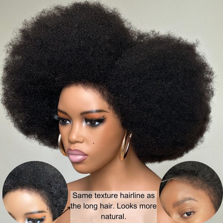 Afro Style Kinky Curly Bob Wig - Wigtrends