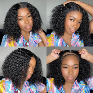Afro Style Short Cut Curly Bob Wigs - Wigtrends