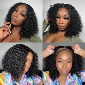 Afro Style Short Cut Curly Bob Wigs - Wigtrends