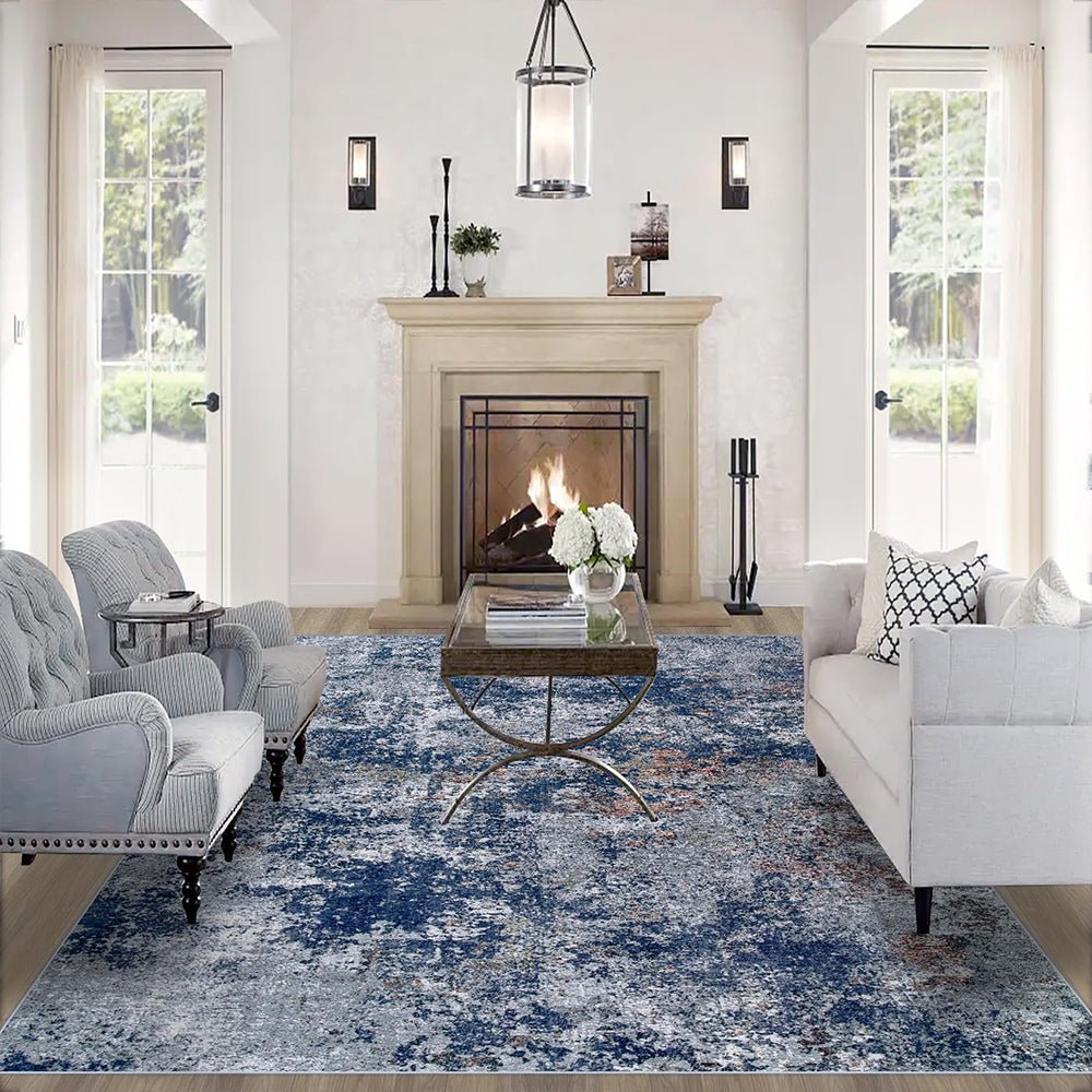 Area Rug Living Room Rugs: Large Machine Washable Area Rug for Bedroom - Wigtrends