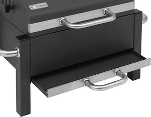 Barbecue a carbonella Toronto Click antracite/acciaio inossidabile - Wigtrends
