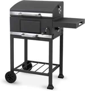 Barbecue a carbonella Toronto Click antracite/acciaio inossidabile - Wigtrends