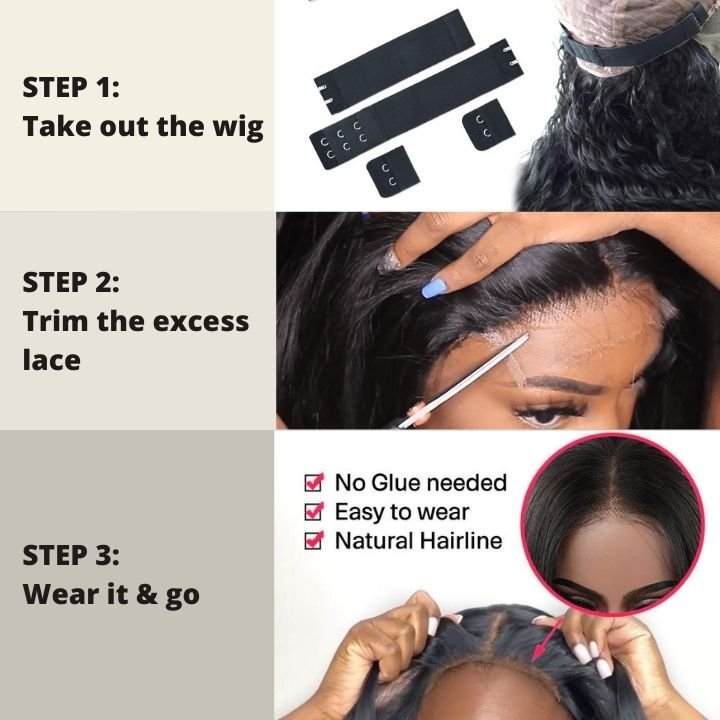 Blonde Hightlight Bob Wig Short Straight Bob Highlight 4*4 Lace Human Hair Wigs - Wigtrends