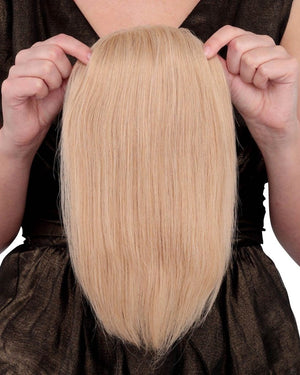 Blonde Wigs Hair Piece piece Monofilament Human Hair Wig - Wigtrends