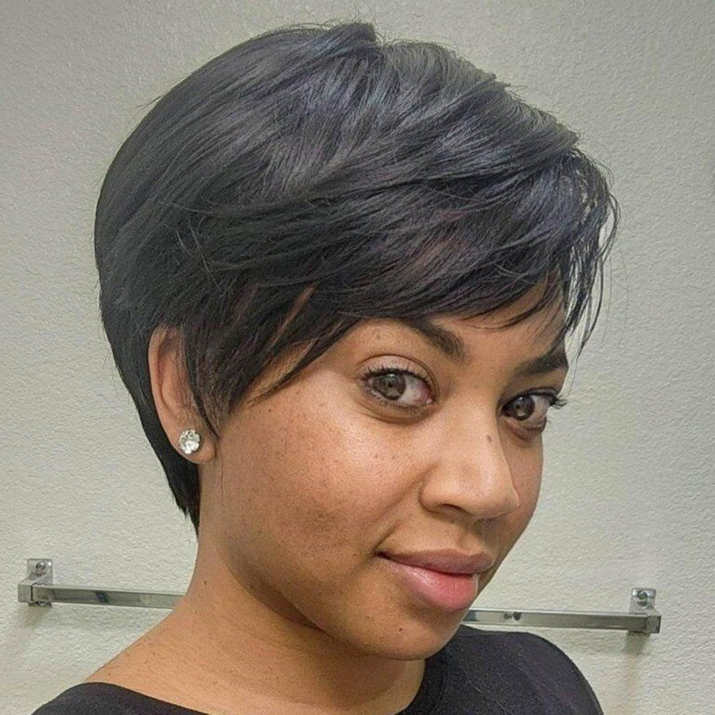 Bob Wig With Bangs Short Bob Wig For Black Women Light Yaki Straight Human hair Wigs - Wigtrends