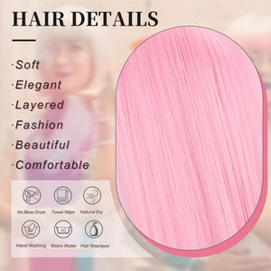 Bob Wig with Bangs Short Straight Wigs for Women Silver White Bob Hair Wig(12Inch) - Wigtrends