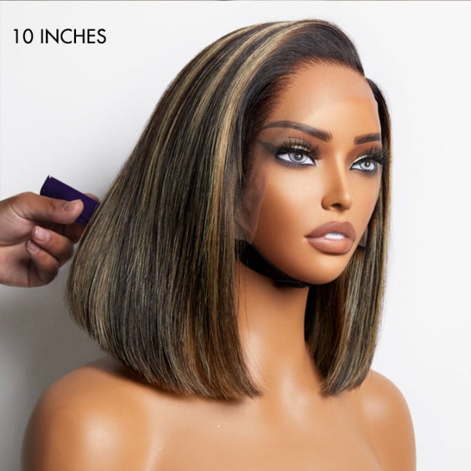 Breathable Lace Front Wigs Summer Bob Human Hair - Wigtrends