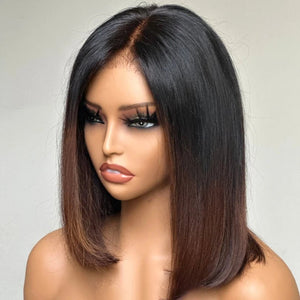 Charming 5*5 Lace Closure Straight Wigs - Wigtrends