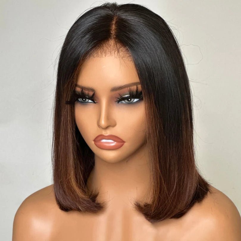 Charming 5*5 Lace Closure Straight Wigs - Wigtrends