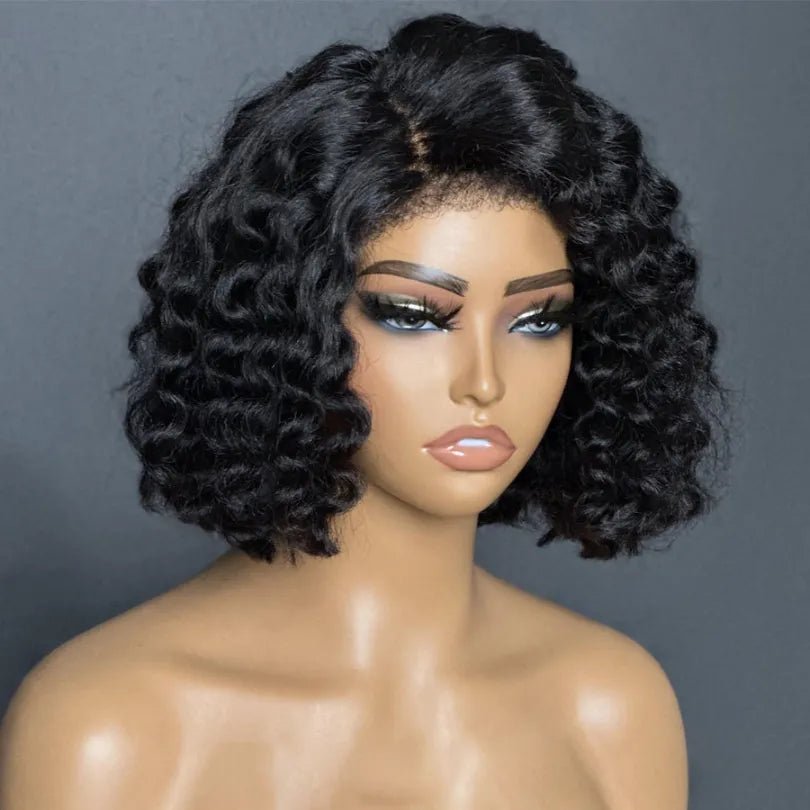 Charming Short Cut Water Wave Bob Wigs - Wigtrends
