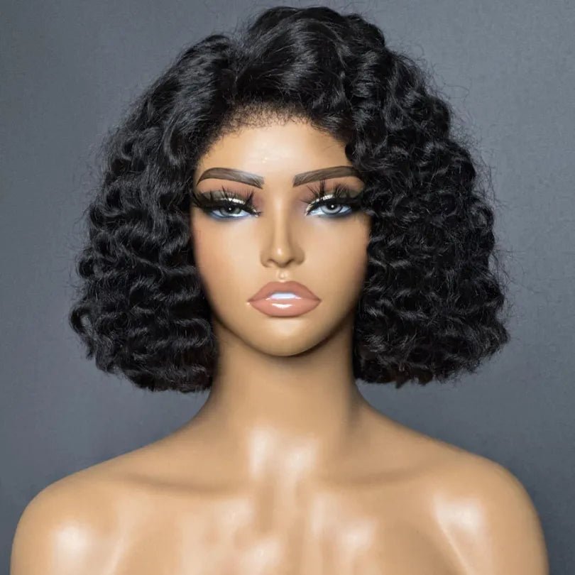 Charming Short Cut Water Wave Bob Wigs - Wigtrends