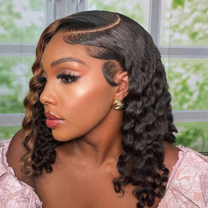 Chic Side Part Curly Wigs - Wigtrends