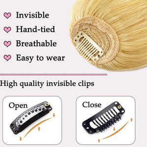 Clip in Bangs Real Human Hair Clip on Wispy Bangs Fringe Hairpieces Wig - Wigtrends