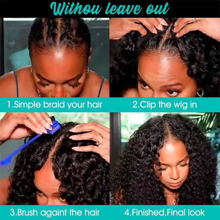 Easily Care V Part Bob Wigs Human Hair - Wigtrends
