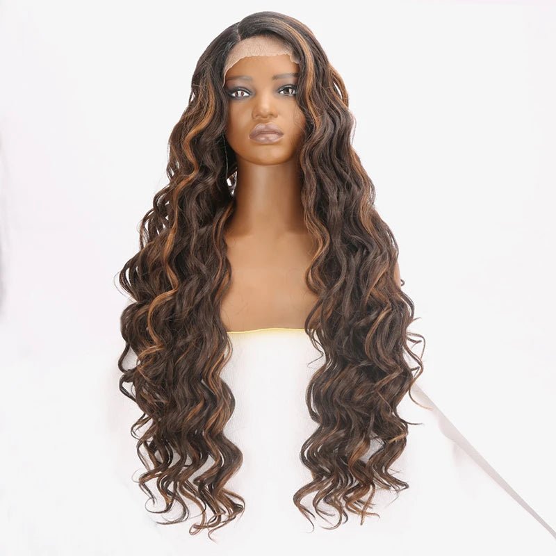 Extra Long Water Wave Synthetic Wig - Wigtrends