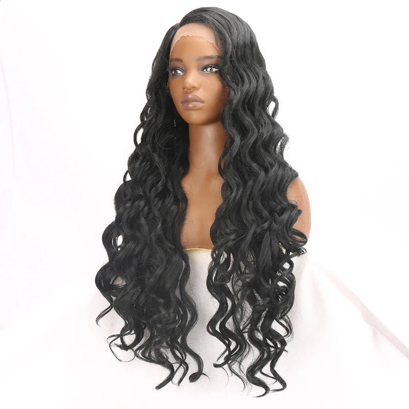 Extra Long Water Wave Synthetic Wig - Wigtrends