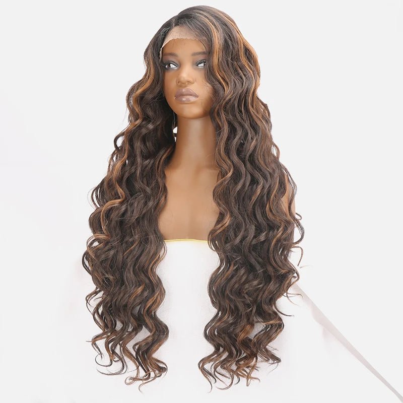 Extra Long Water Wave Synthetic Wig - Wigtrends