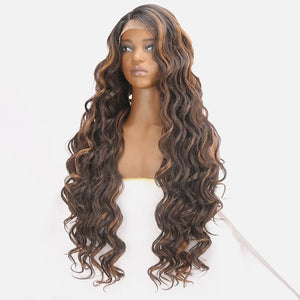 Extra Long Water Wave Synthetic Wig - Wigtrends