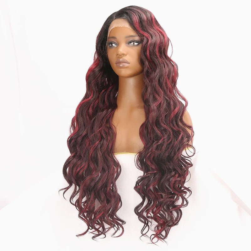 Extra Long Water Wave Synthetic Wig - Wigtrends