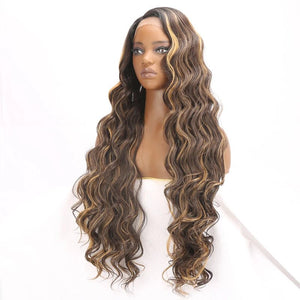 Extra Long Water Wave Synthetic Wig - Wigtrends