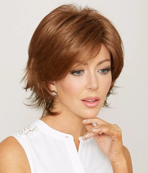 Genie Short Synthetic Wig Natural Smooth Hair Light and Breathable - Wigtrends