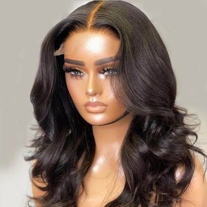 Girls Mid-part Body Wave Layered Wigs - Wigtrends